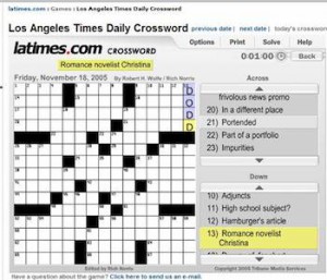 Christina_Dodd_Crossword